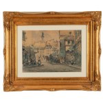 Władysław Chmieliński (1911 Warsaw - 1979 Warsaw), View of the Old Town Square in Warsaw