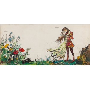 Jan Marcin Szancer (1902 Kraków - 1973 Warszawa), Ilustracja do książki Baśń o stalowym jeżu (2), 1963