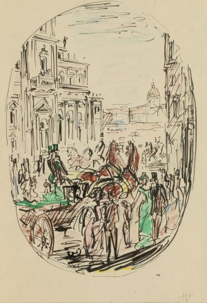 Antoni Uniechowski (1903 Wilno - 1976 Warszawa), Krakowskie Przedmieście
