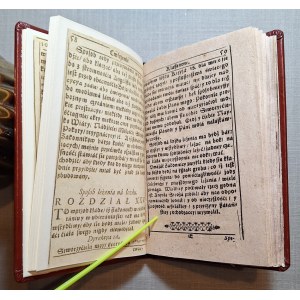 JUAN A JESUS MARIA Ćwiczenie Klasztorne Albo Praktyka Uczynków abo Aktów żywota Zakonnego żeby Duchownie y doskonałe odprawione były [KRAKÓW 1730] jęz. polski