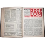 PRZEŁOM TYGODNIK POLITYCZNO-SPOŁECZNY ROK 1927 No 1-37 pod. red. Jerzego Szuriga