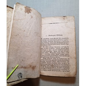CHRISTOPH von SCHMIDT, ARLET PAWEŁ [tłum.] Historya Bibliyna dla dzieci, wyjęta z ważaniejszych dzieł…[WILNO ok. 1825], jęz. polski