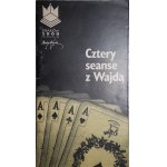 WAJDA ANDRZEJ, ZACHWATOWICZ KRYSTYNA Cztery seanse z Wajdą [autografy 27 V 1996 r.]