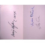WAJDA ANDRZEJ autograf [ broszura i zaproszenie Kraków 2000 Festiwal '96]