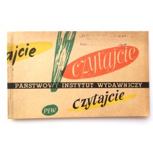 PAŃSTWOWY INSTYTUT WYDAWNICZY Czytajcie [folder reklamowy] 1954