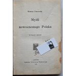 DMOWSKI Myśli nowoczesnego Polaka [wydanie drugie] LWÓW 1904