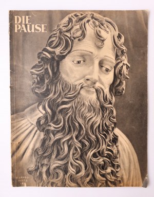 DIE PAUSE 8 JAHRGANG, Heft 2 1942 (?) Magazine with articles on Viennese art, music, theater, film, Viennese goldsmiths
