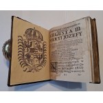 ALEKSANDROWICZ TOMASZ, Kleomira albo igrzysko Fortuny na cudownych szczęscia y nieszczęscia granicach fundowane [...] w Roku 1754. W Warszawie, w druk. J.K.Mci y Rzpti kolleg. Soc. Jesu 1754.
