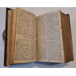 BIBLIA GDAŃSKA [...] według Edycyi Biblii Gdańskiey w Roku 1632 wydaney, Berlin w drukarni C.F.E. Spathen, 1810 (jęz. polski)