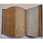 BIBLIA GDAŃSKA [...] według Edycyi Biblii Gdańskiey w Roku 1632 wydaney, Berlin w drukarni C.F.E. Spathen, 1810 (jęz. polski)