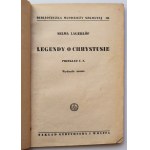 LAGERLÖF SELMA Legendy o Chrystusie [1944]