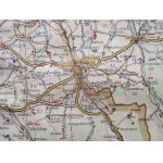 AUTO-STRASSENKARTEN/CARTES ROUTIERES/AUTO ROAD MAPS von Mittel-Europa G. Freytag&Berndt A.G. WIEN [BLATT 21] [Opava-Kraków]