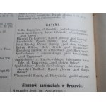 CZECH JÓZEF Kalendarz Krakowski na rok 1902 [R 71]