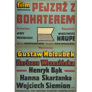 MŁODOŻENIEC Jan - Pejzaż z Bohaterem - 1970
