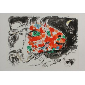 Marc Chagall (1887-1985), Po zimie(&bdquo;Derri&egrave;re le Miroir&rdquo; no 198, 1972, Mourlot #651)