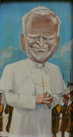 Stanisław Ibis-Gratkowski (1923-1988), Karykatura Jana Pawła II