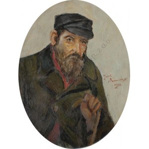 Józef Kramsztyk(XX w.), Portret starego Żyda (1932)
