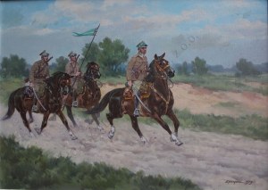 Edward Mesjasz (1929-2007), Patrol konny (1979)