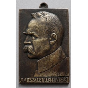 Plakieta MARSZAŁEK J. PIŁSUDSKI(Polska, XX w.), 