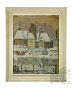 Władysław Królikiewicz (1898-1976) - “Pejzaż Staromiejski”, 1963 r.