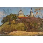 Golikov Vasiliy Vasilevich (1921-2005), Cerkiew Nikola Rozhok na jeziorze Seliger Maj 1986