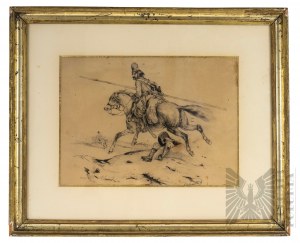 Victor Adam (1801-1866), Kozak na Koniu