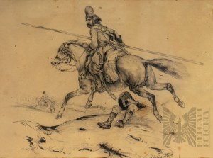 Victor Adam (1801-1866), Kozak na Koniu