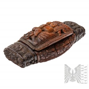 19th Century - Tagua Walnut Snuffer