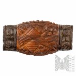 XIX secolo - Tabacchiera con noce di Tagua