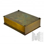 Jan Witke (1913-1992) Second Republic Warsaw Humidor Bronze Dedication 1944