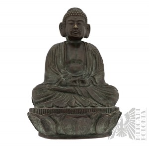RARE - Second Republic - Bronze Buddha Figure - Bronzmar Warsaw