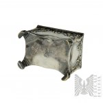 Fraget Warsaw - Art Nouveau Silver-plated Sugar Box Iris Box.