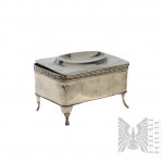 Nineteenth Century - Opole (Oppeln) Silesia Silver Biedermeier Chest Sugar Box.