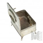 Nineteenth Century - Opole (Oppeln) Silesia Silver Biedermeier Chest Sugar Box.