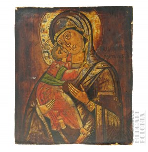 17th Century Icon of the Mother of God 