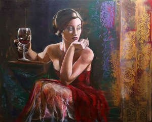 Maria Kucia-Albin, Czerwone wino, 2024