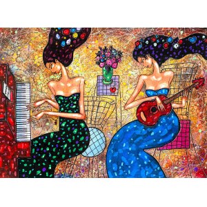 Viktor Bezrukov, Radostné duo (Happy duo), 2024