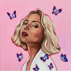 Monika Kulik, Blush of Seduction, 2024