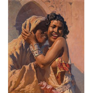 Adam Styka (1890 Kielce-1959 Nowy Jork), Amorous (Kochanek) / Marokański romans, przed 1939 r.