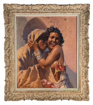 Adam Styka (1890 Kielce-1959 Nowy Jork), Amorous (Kochanek) / Marokański romans, przed 1939 r.