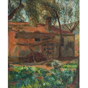 Józef Czapski (1896 Praha - 1993 Maisons-Laffitte), Sušák v zahradě, asi 1930.
