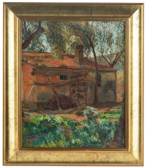 Józef Czapski (1896 Praga - 1993 Maisons-Laffitte), Suszarnia w ogrodzie, ok. 1930 r.
