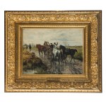 Jan Chelminski (1851 Brzustow - 1925 New York), Sur la route