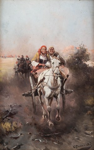 Jan Konarski (1850-1918), Wesoła jazda