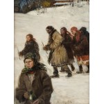 Teodor Axentowicz (1859 Braszów/Rumunia - 1938 Kraków), Święto Jordanu
