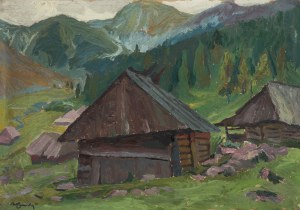 Stanisław Kamocki (1875 Warszawa - 1944 Zakopane), Hala Jaworzynka, 1931 r.