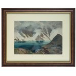 Leszek Stańko (1924 Sosnowiec-2010 Katowice), Morskie Oko w Tatrach, 1963 r.