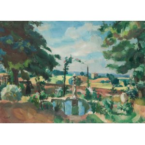 Wacław Zawadowski (1891 Skobiełka/Wołyń - 1982 Aix-en-Provence), Vue de Provence