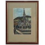 Nikifor Krynicki (1895 Krynica Zdrój - 1968 Folusz), tour de l'horloge