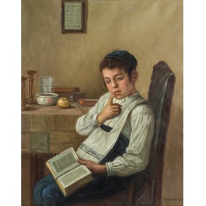 Konstanty Szewczenko (1910 Warszawa-1991 tamże), Chłopiec studiujący Talmud